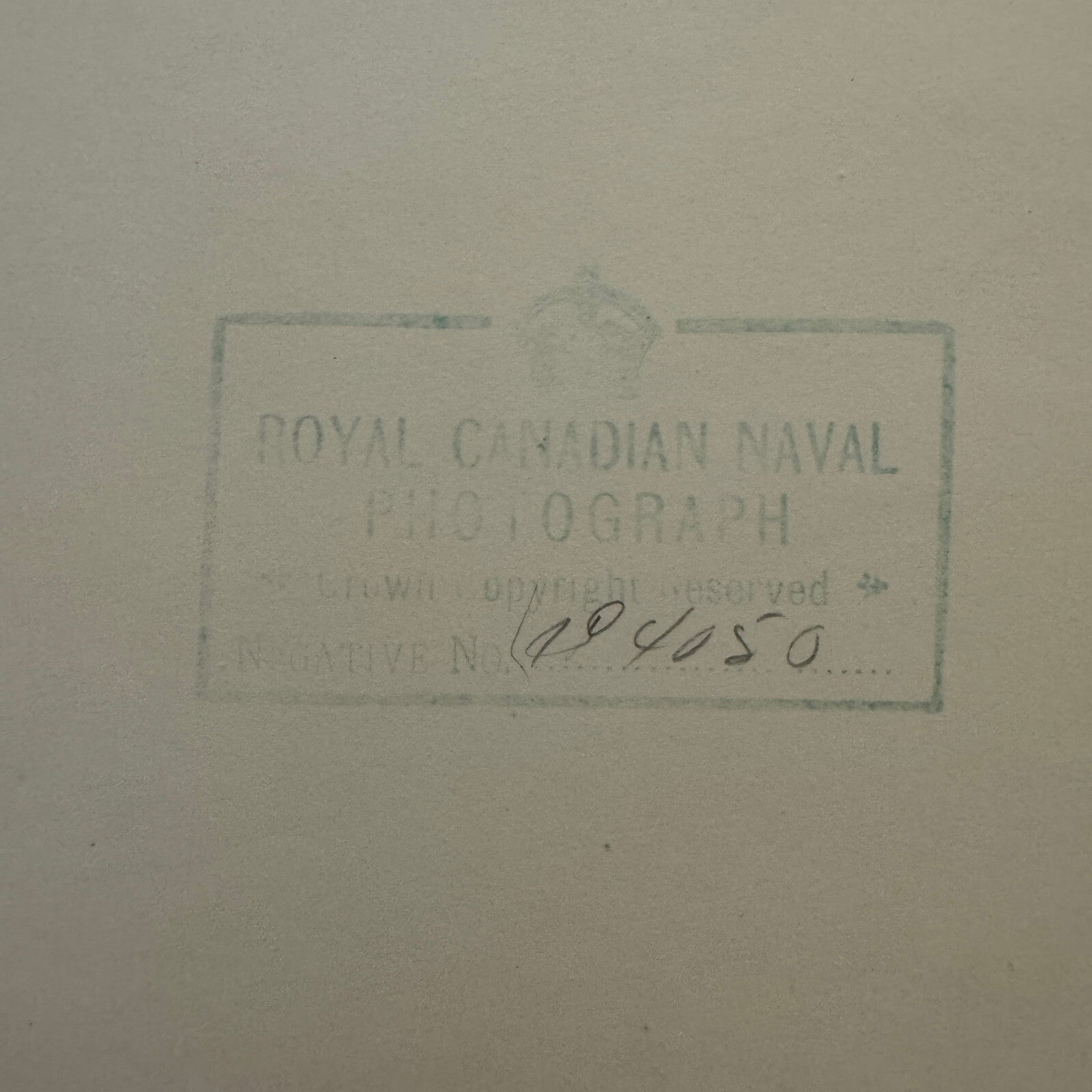 Royal Canadian Navy HMCS Crescent Military Boat Ship Photo Photograph 1946