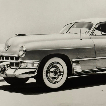 Vintage 1949 Cadillac Fastback Car Automobile Photo Photograph Modern Print