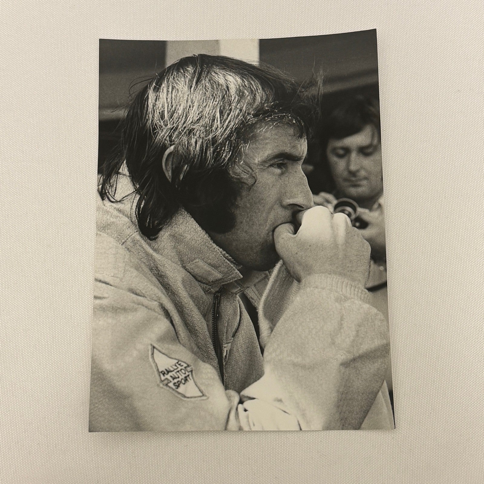 Vintage Racing Photo 1971 German Grand Prix Race Jackie Stewart Motorsport