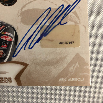 2011 Press Pass Aric Almirola Fanfare Autographs Signed Card Auto Signature /115