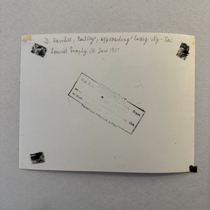 1922 Tourist Trophy TT Race Racing Photo Photograph Vintage WD Hawkes Bentley