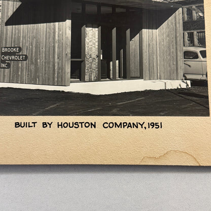 1951 Chevrolet Used Car Dealership Building Vintage Photo Photograph