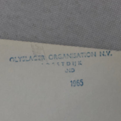 1965 NSU Spider Wankel Motor Factory Press Photo Photograph Print