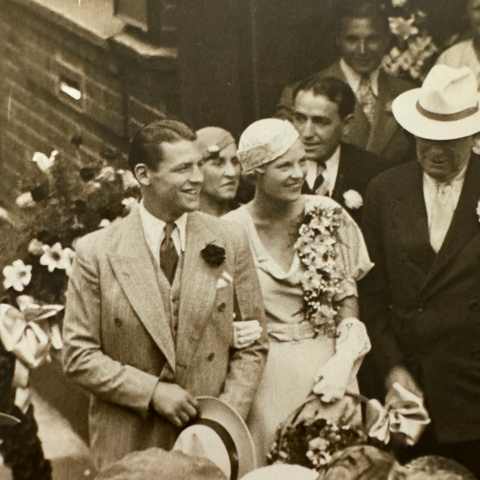 Boxer Kid Berg Married Wedding Marriage Boxing Press Photo Photograph 1933 LNA