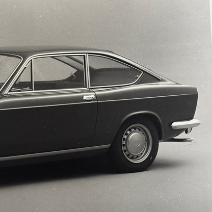 FIat 850 Sport Coupe Car Factory Press Photo Photograph Vintage