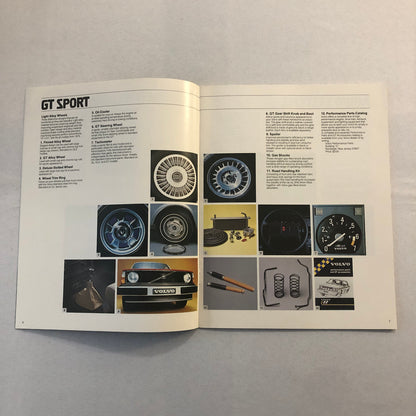 1980 Volvo Accessories Sales Brochure Catalog GT Sport Audio Lifestyle +