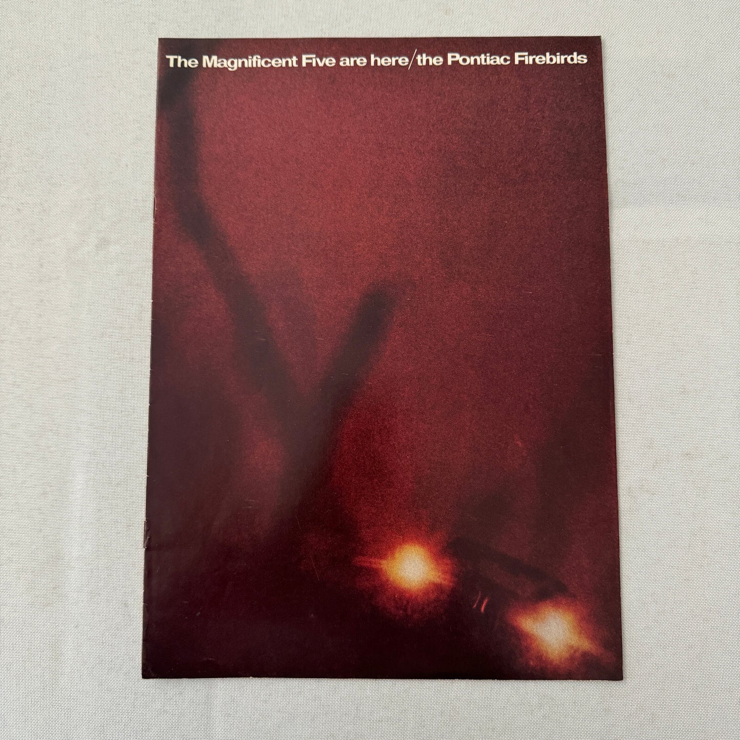 Pontiac Firebird Car Sales Brochure Catalog 400 HO 326 Sprint Advertising