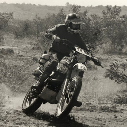 1980 Transafrica Rally Rallye Photo Photograph DPPI Motorcycle