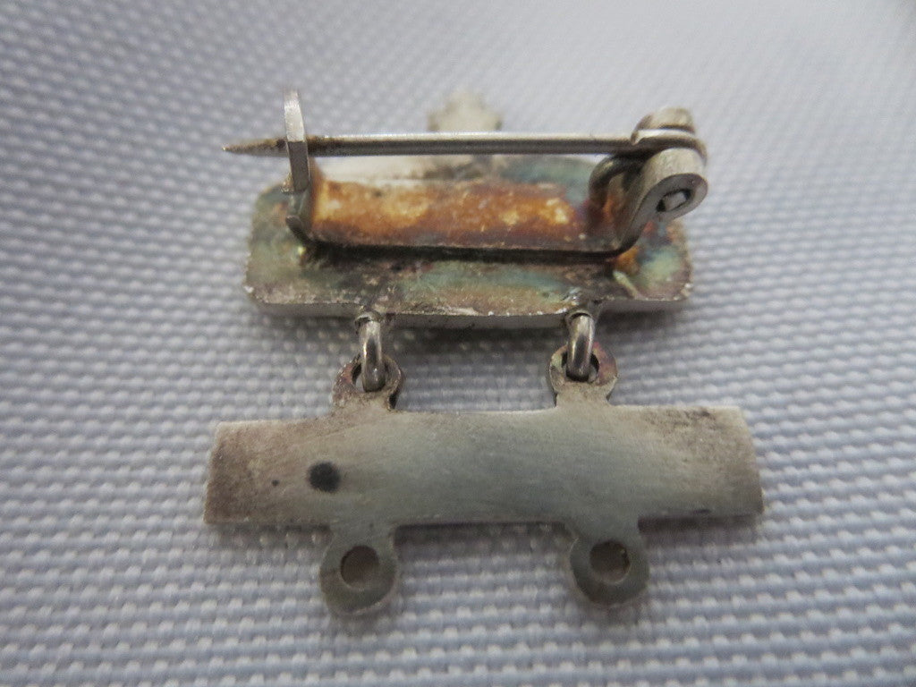 1952 24 Uursrit Hours Dutch European Car Rally Pin Badge 