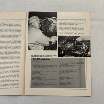 Mack Cruise Liner Truck Sales Brochure Catalog Advertising Cruise-Liner
