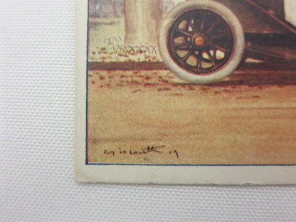 Vintage Italia Fabrica Automobili Torino Car Postcard Post Card 