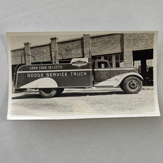 Vintage Dodge Service Truck Photo Photograph Print John Cobb Selects