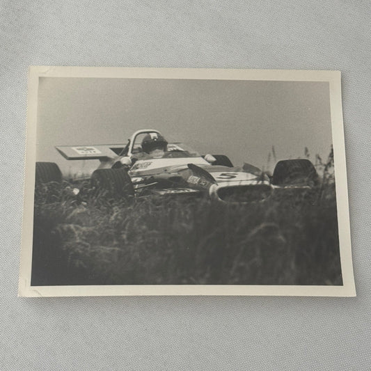 Vintage Racing Photo 1971 Dutch Grand Prix Race JP Beltoise Jean Pierre Beltoise