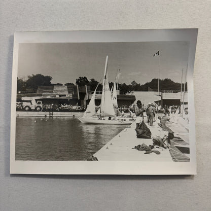 Sailing Boat Waterfront Photo Photograph Print
