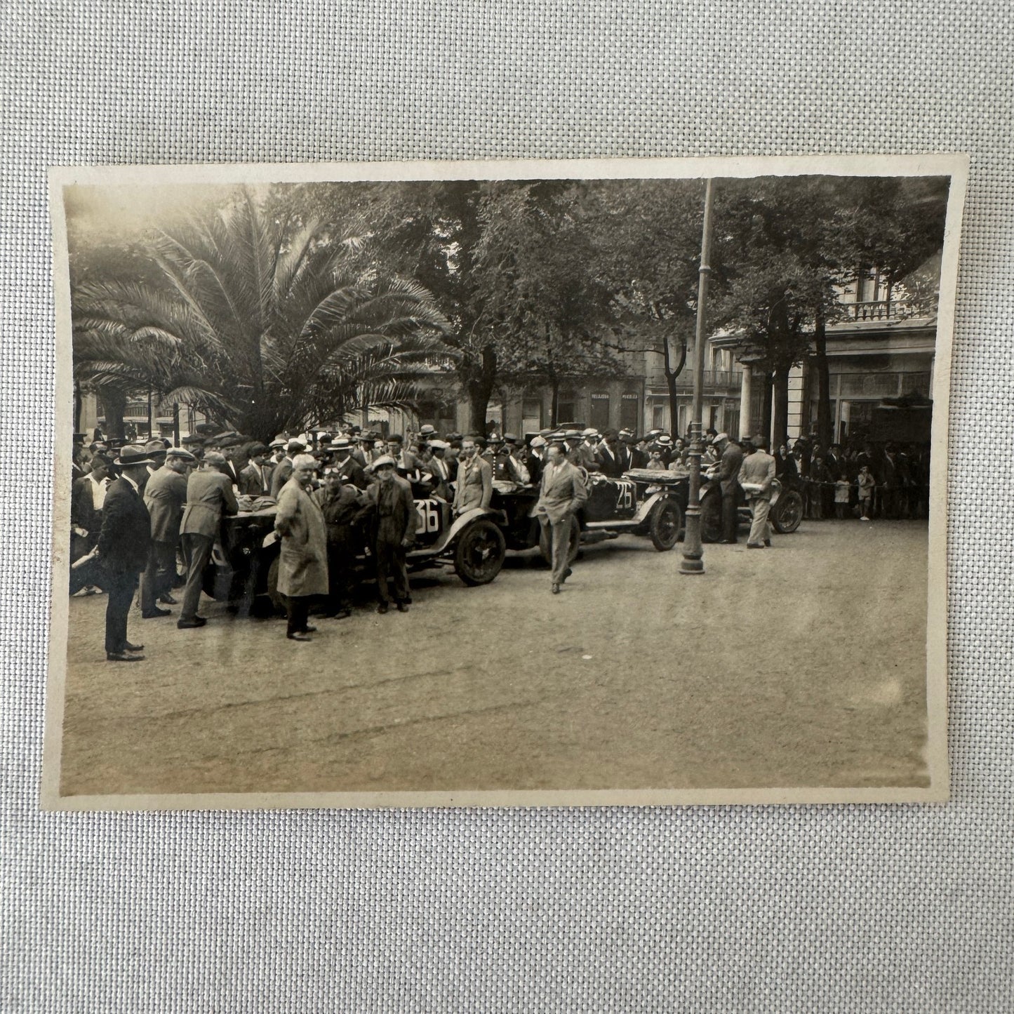 Vintage Car Automobile Racing Race Photo Photograph Print 1926