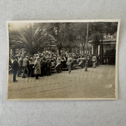 Vintage Car Automobile Racing Race Photo Photograph Print 1926