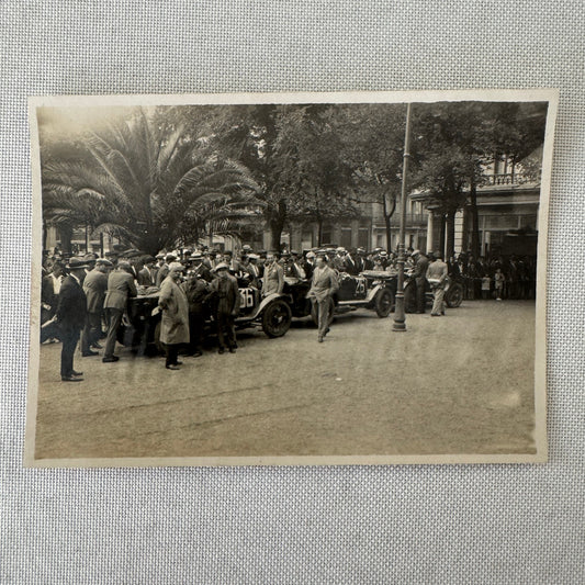 Vintage Car Automobile Racing Race Photo Photograph Print 1926