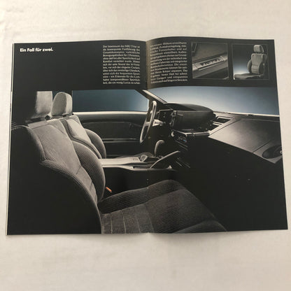 Vintage Toyota MR2 Car Sales Brochure Catalog Advertising GERMAN TEXT