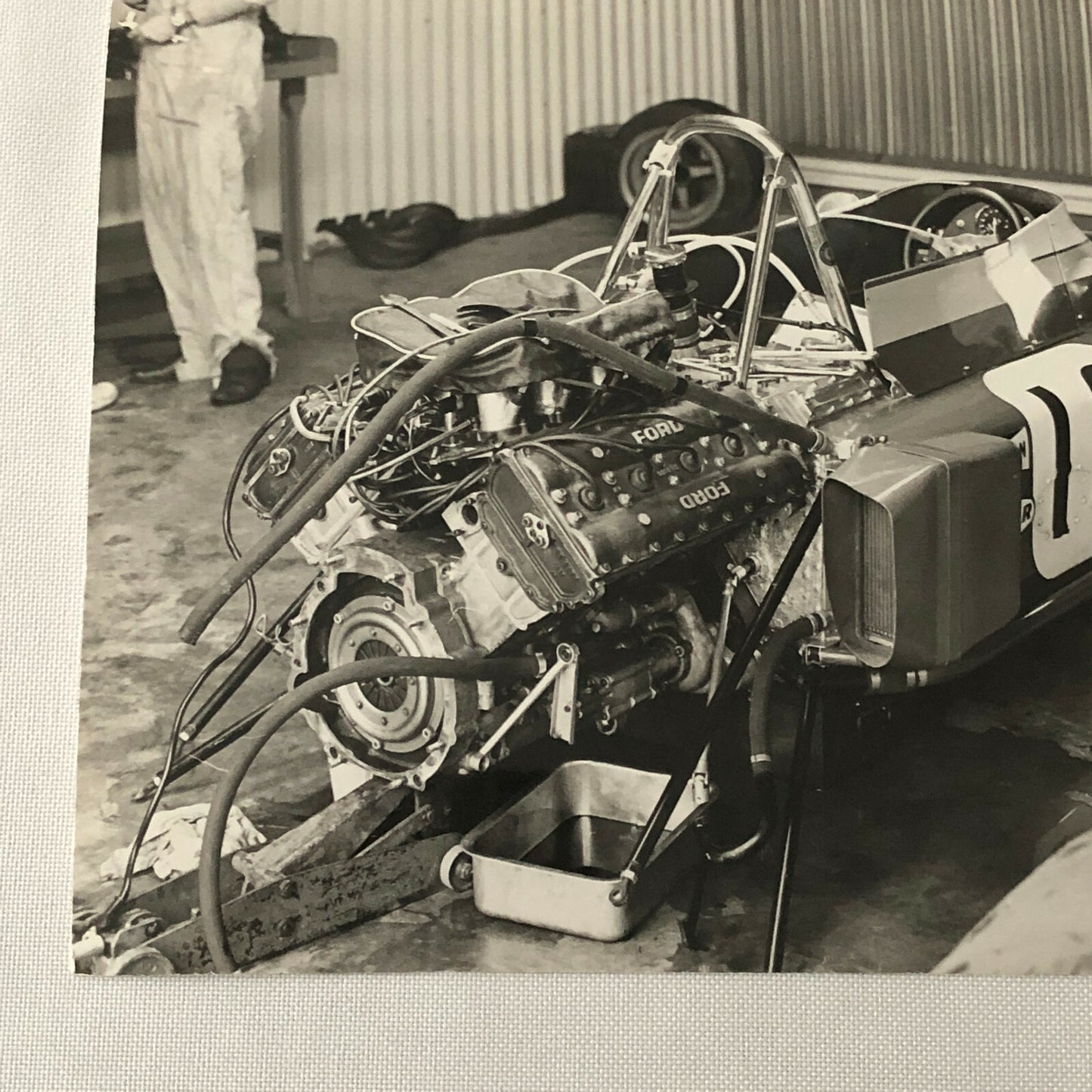 Vintage Brabham BT34 Racing Car Photo Photograph Bernard Cahier 