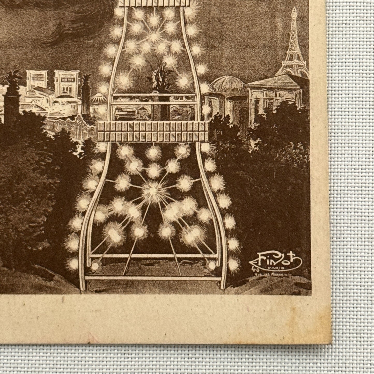 Vintage Circus Acrobat Performer Postcard Post Card Albert Guy