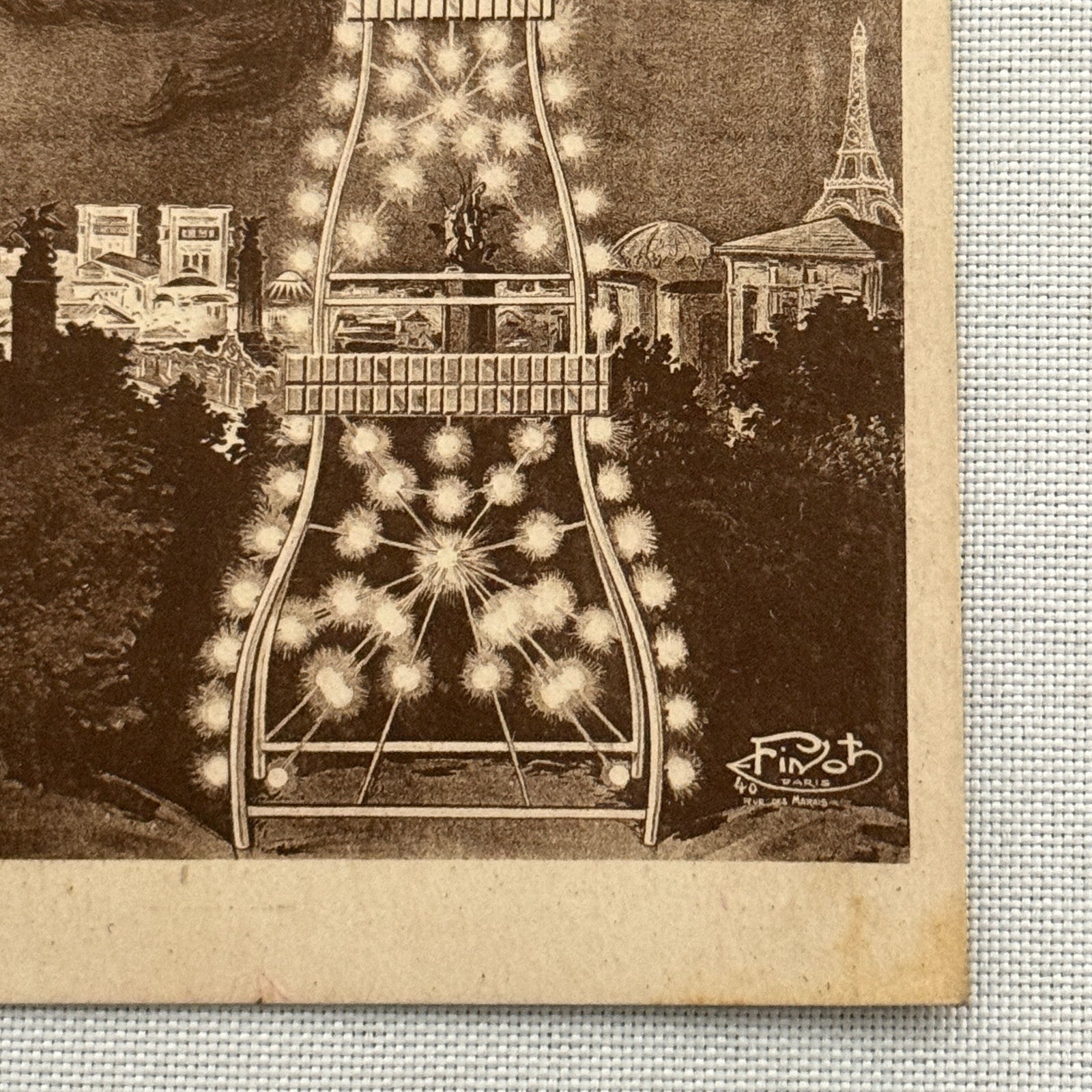 Vintage Circus Acrobat Performer Postcard Post Card Albert Guy
