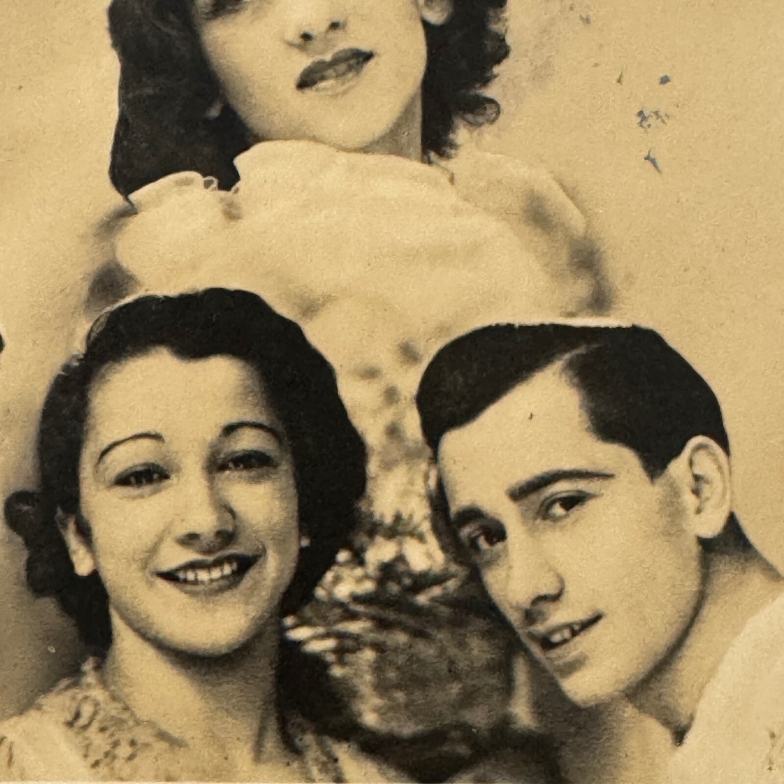 Circus Rollerskating Roller Skate Circus Act Photo Photograph Postcard Vintage