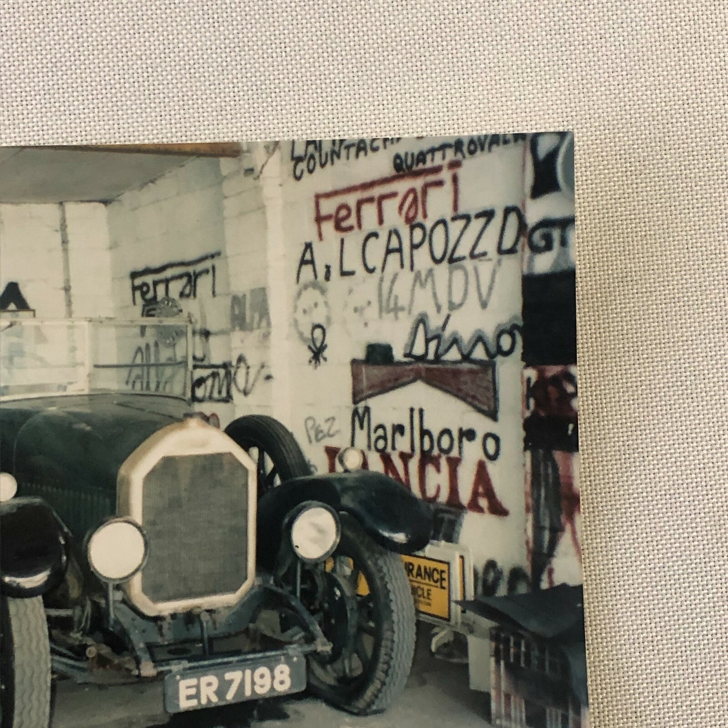 Vintage Garage Barn Find Humber Car Photo Photograph Print 1927 - 1928