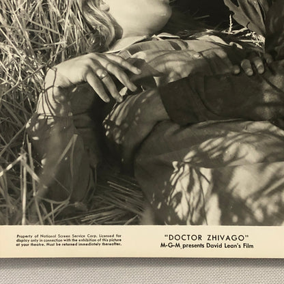 Doctor Zhivago Movie Press Photo Photograph 1966 Omar Sharif Julie Christie