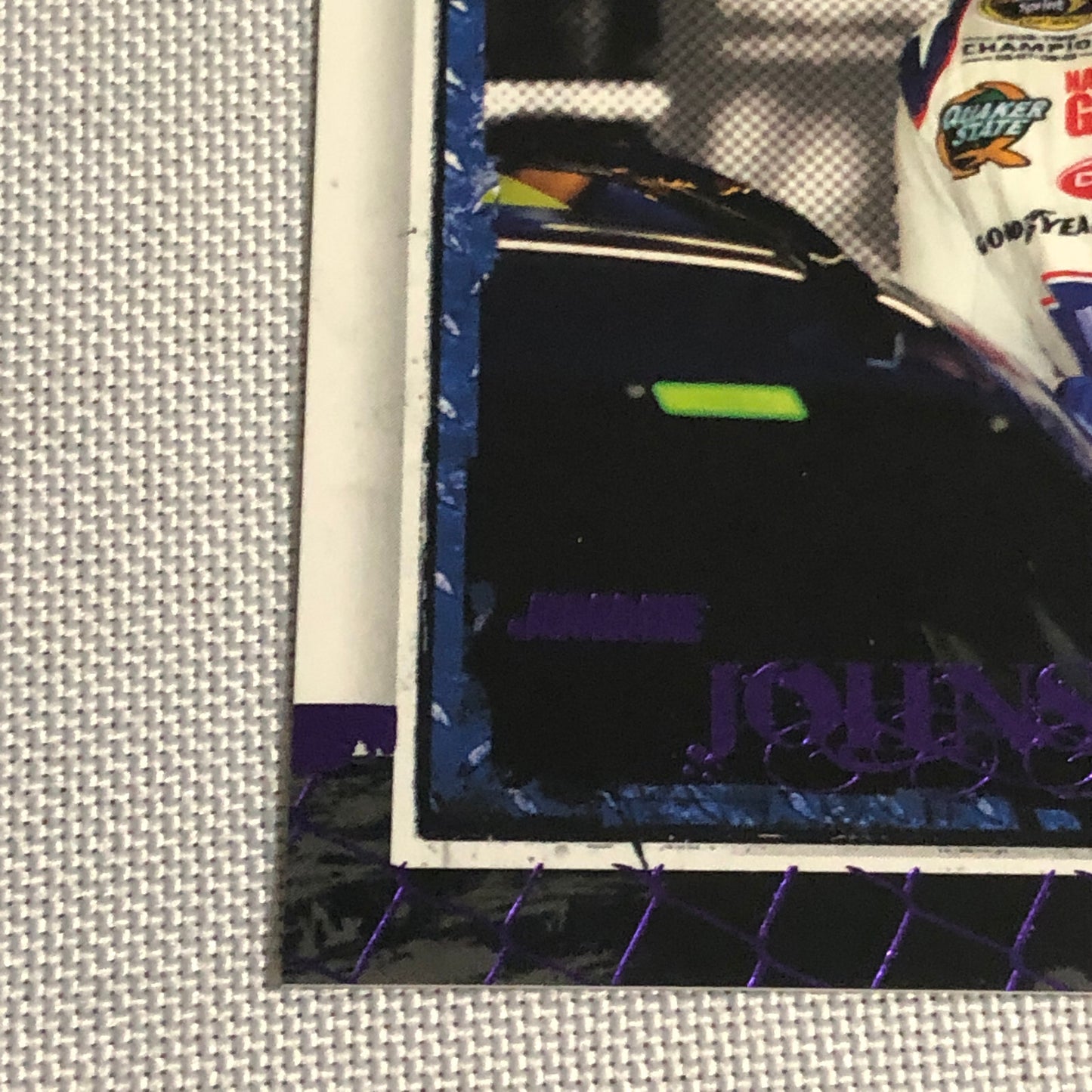 2010 Jimmie Johnson Wheels Main Event Purple Parallel Nascar /25 NASCAR