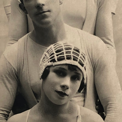 Circus Performer Real Photo Postcard Post Card RPPC Photograph