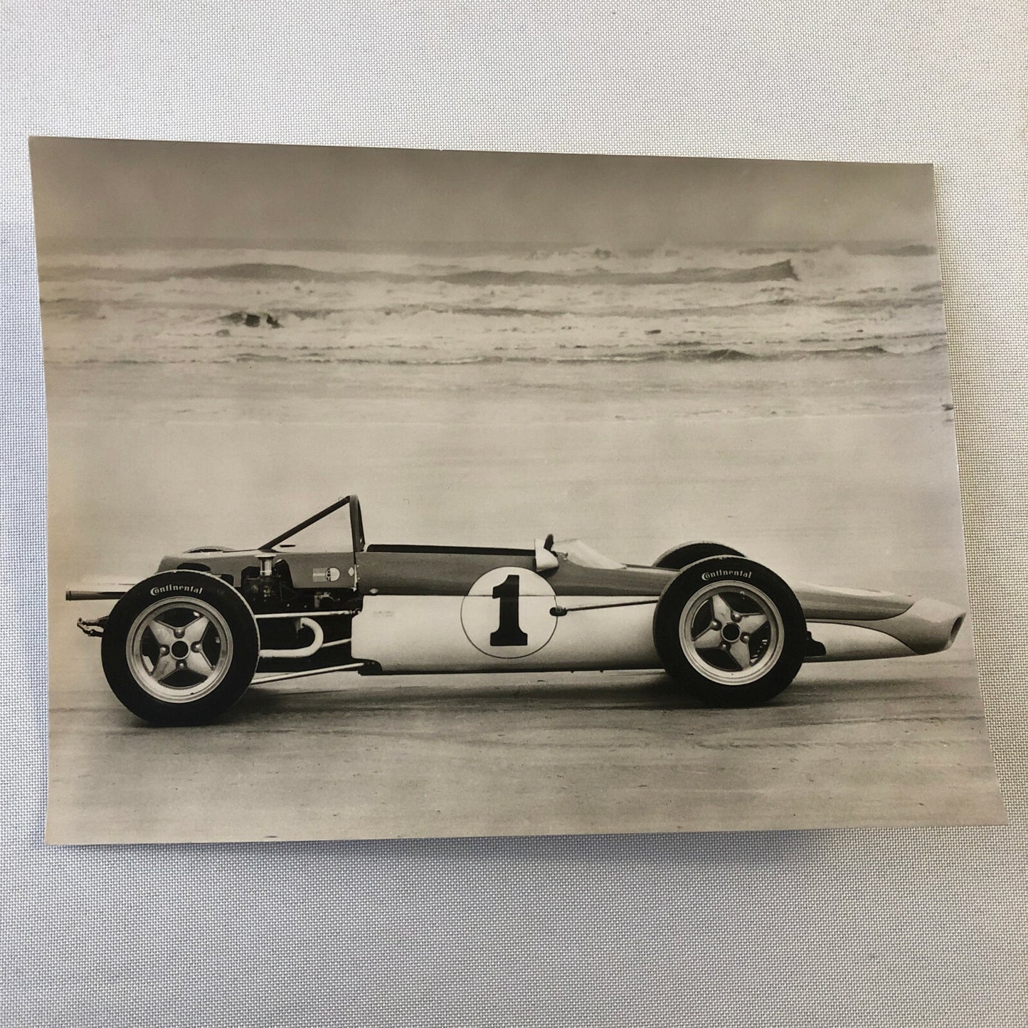 Vintage Grand Prix Racing Car Photo Photograph Print