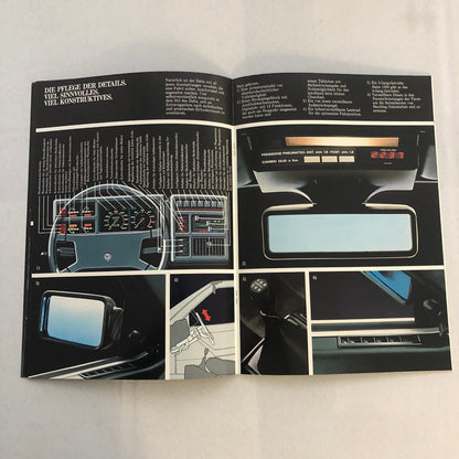 1980 Lancia 1300 and 1500 Car Sales Brochure Catalog German Text