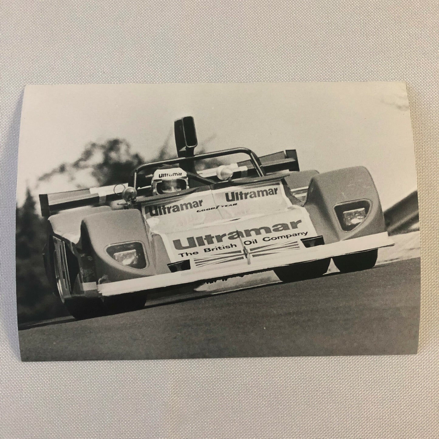 Vintage Racing Photo Photograph 1976 300KM Nurburgring March 76S Ford Car 