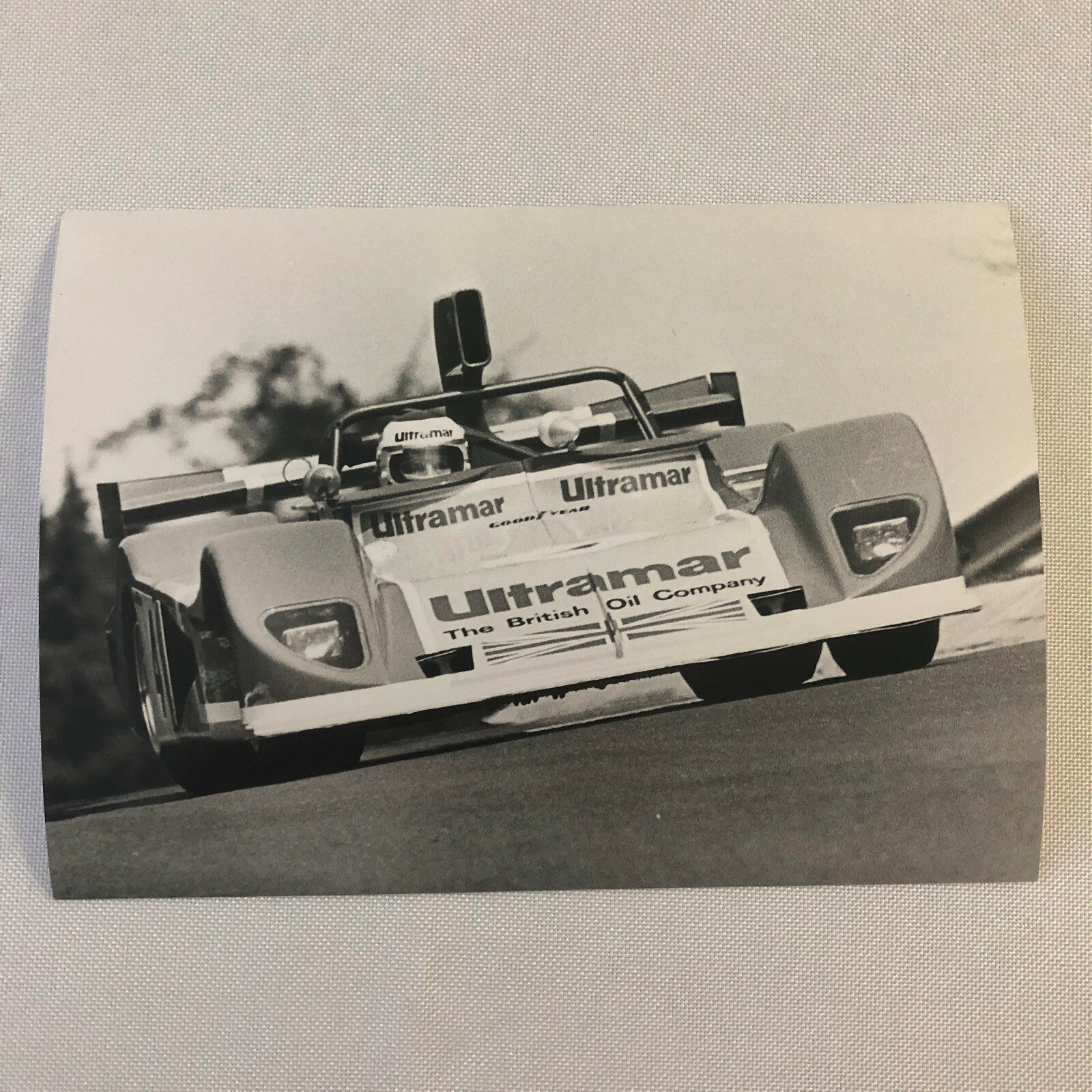 Vintage Racing Photo Photograph 1976 300KM Nurburgring March 76S Ford Car 