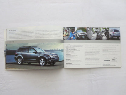 2009 Subaru Sales Brochure Catalog Car Impreza WRX STI Legacy Forester +