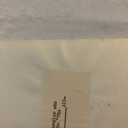 Actor Phil Carey The Stars Don't Shine Movie Film Photo Photograph Print