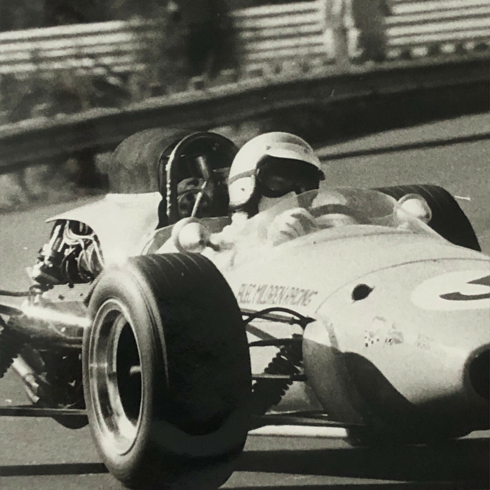 Vintage Racing Car Photo Photograph Print 