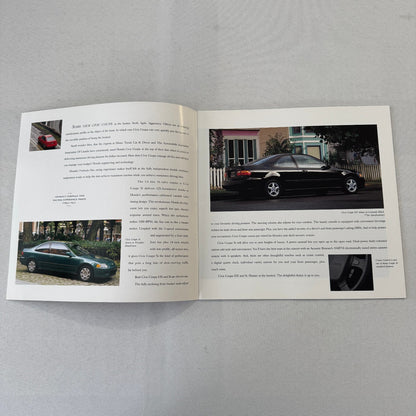 1995 Honda Civic Car Sales Brochure Catalog Hatchback Coupe Sedan Canadian