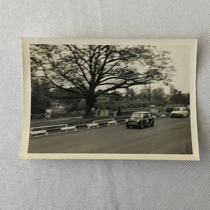 Vintage Mini Car Racing Photo Photograph Print 