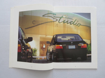 1991 BMW 3 Series Sedan Sales Brochure Catalog Advertising 325i