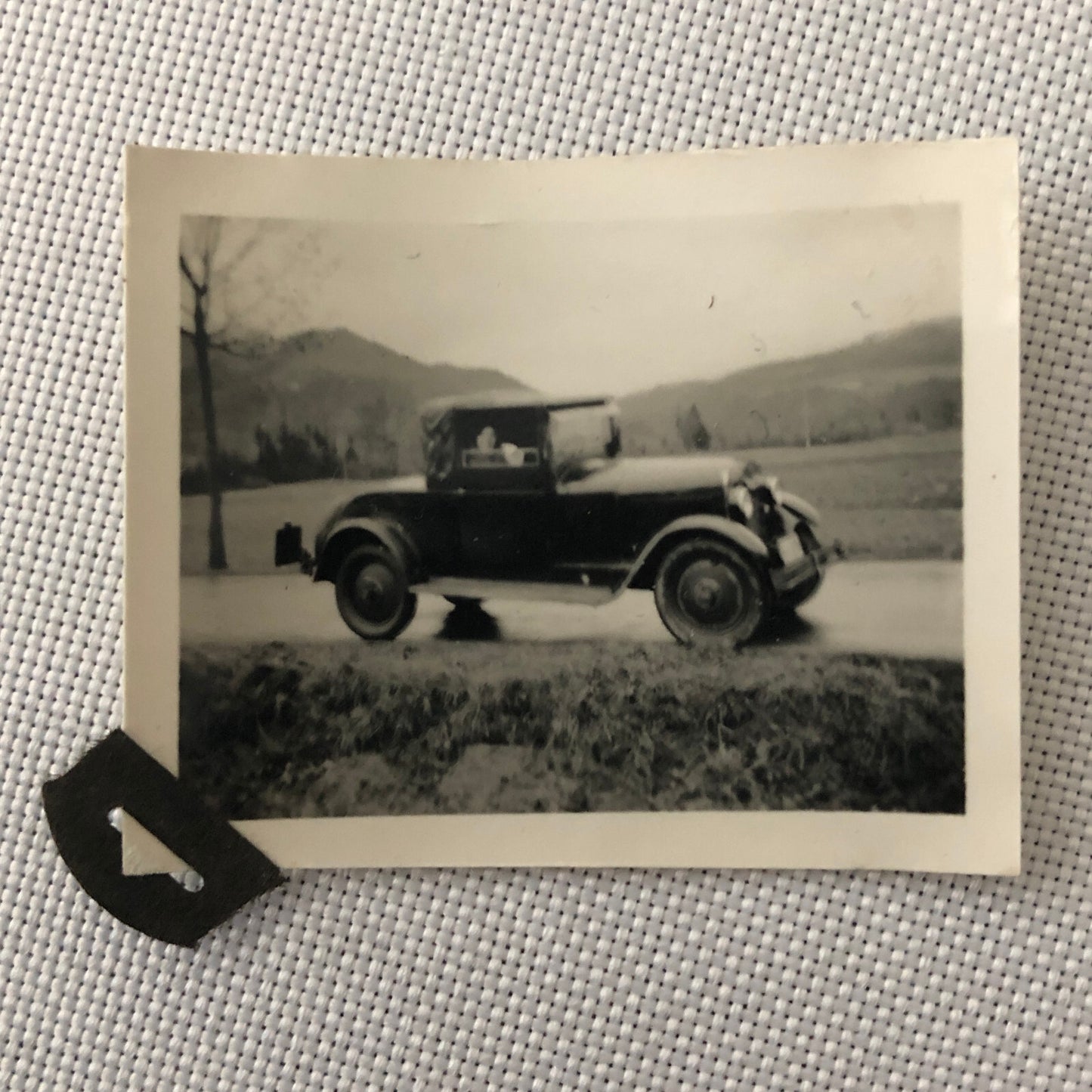 Vintage Photo Photograph Antique Car Automobile - Tag AL22SM2