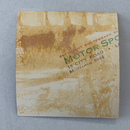 Vintage Racing Car Photo Photograph Print Motorsport