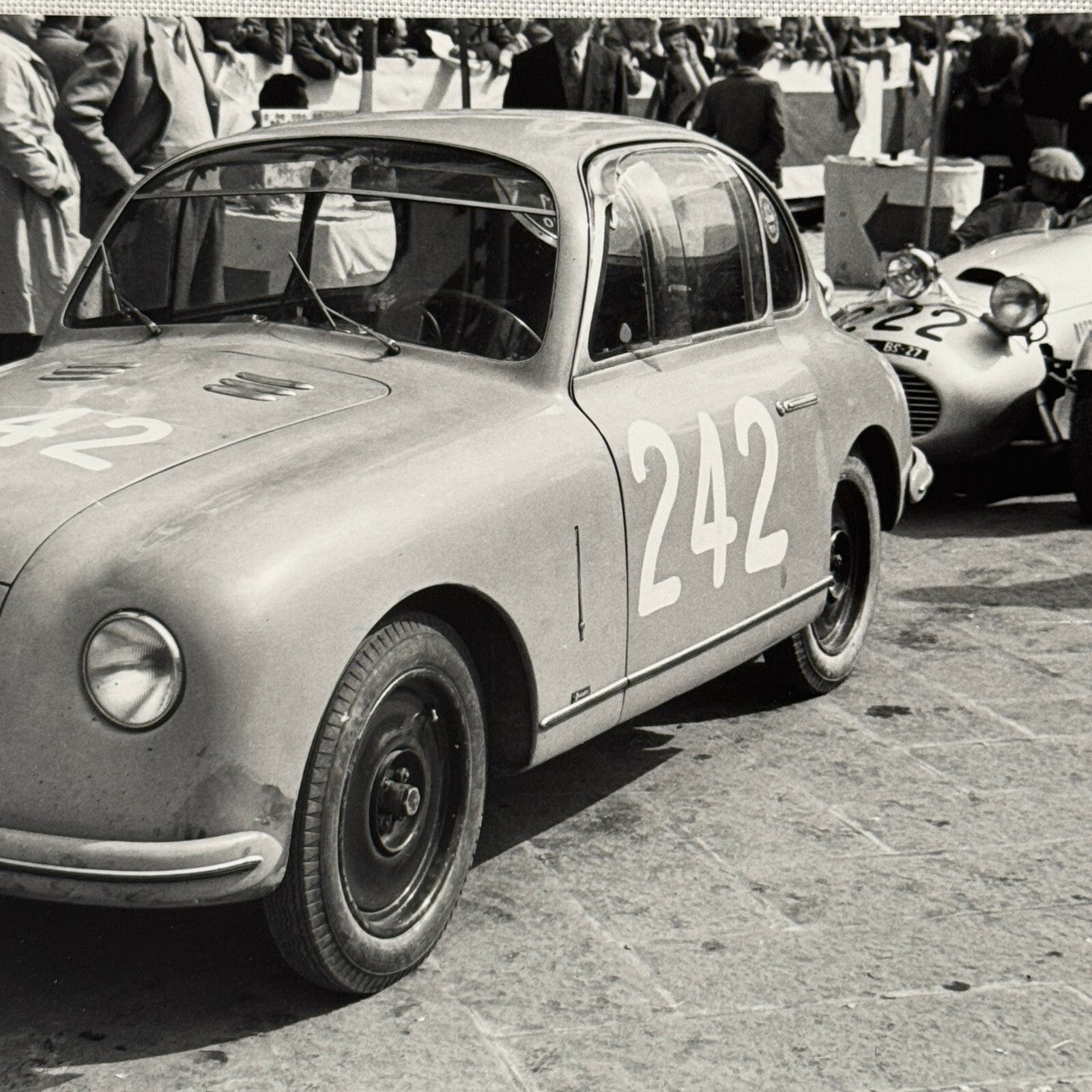 Fiat Zagato Racing Car 1950 Mille Miglia Photo Photograph Modern Print
