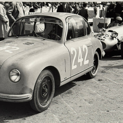 Fiat Zagato Racing Car 1950 Mille Miglia Photo Photograph Modern Print