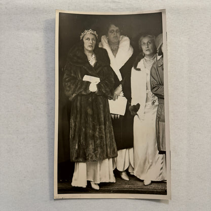 Vintage Press Photo Photograph British Society Women Parliament 1931 Lot 2x