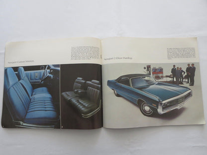 1971 Chrysler & Imperial Sales Brochure Catalog New Yorker Newport 300 + 