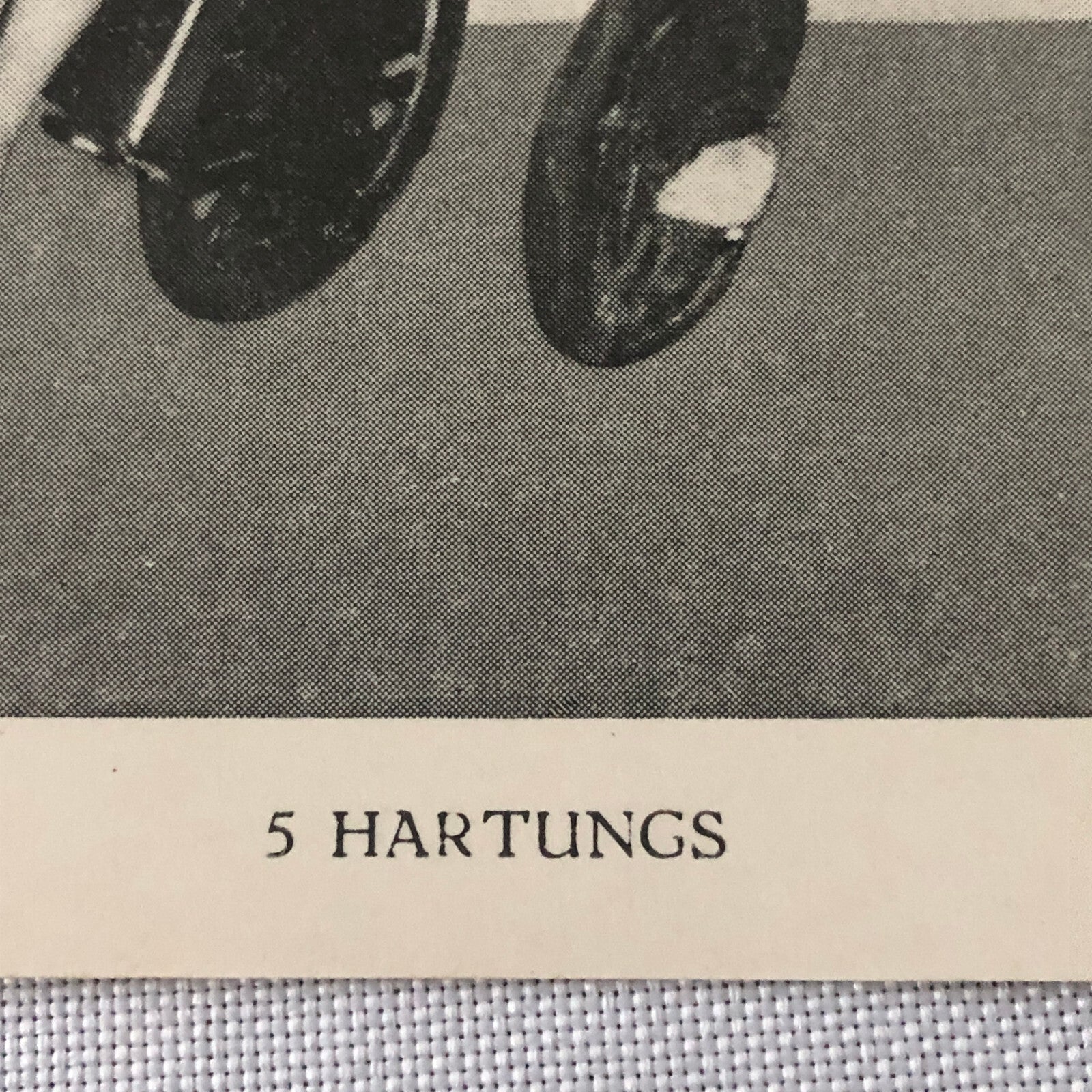 Vintage Circus Performer Bicycle Unicycle Act Postcard Post Card 5 Hartungs