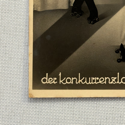 Vintage Roller Skating Skate Dancer Act Postcard Post Card Harald Spendy GERMAN