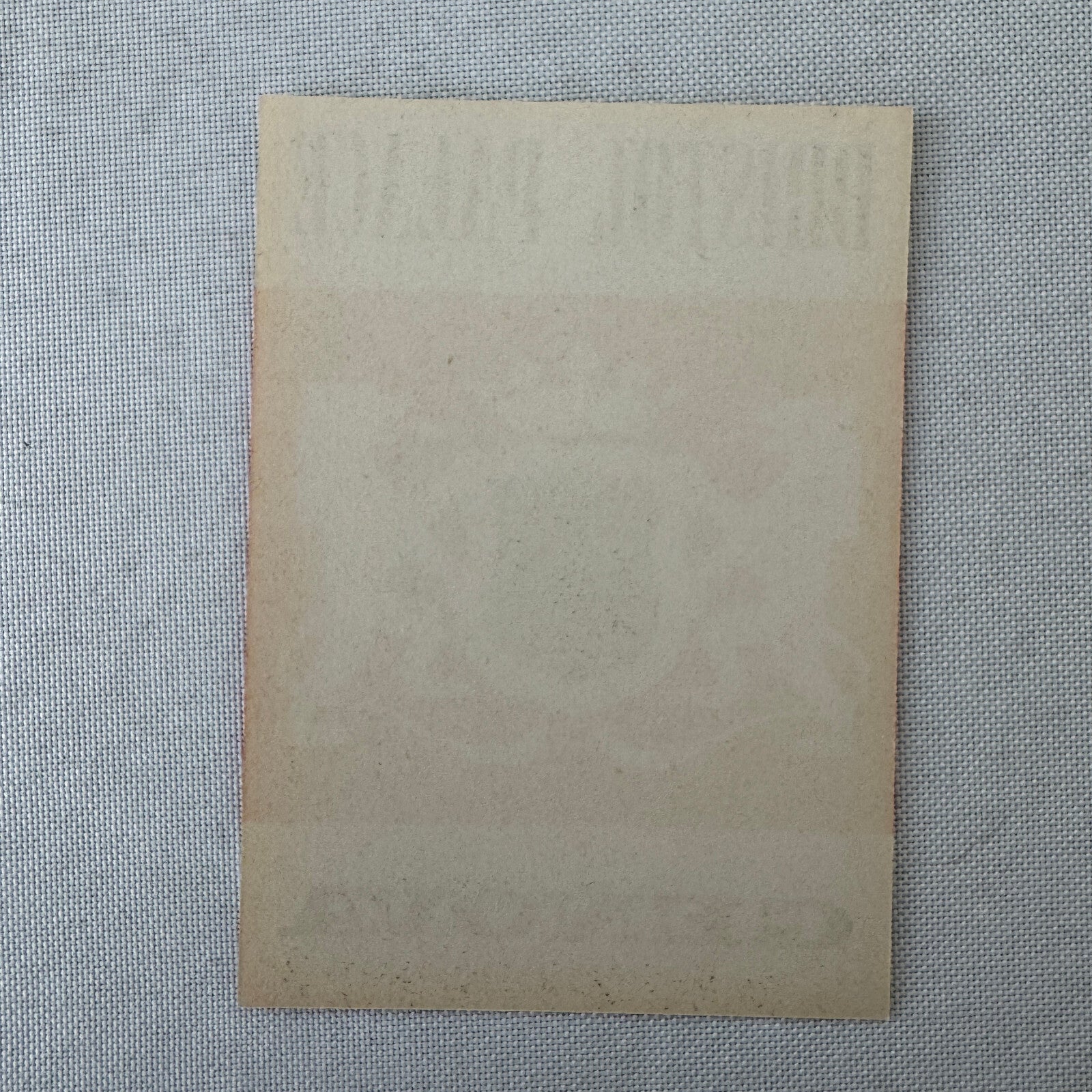 Vintage Hotel Travel Luggage Label Bristol Palace Hotel Genova Genoa Italy