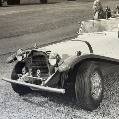 Vintage Kit Car Photo Neoclassic Volkswagen Beetle Based Photograph Mercedes